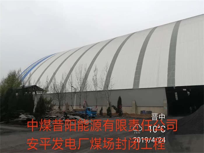 丰镇加油站网架安装